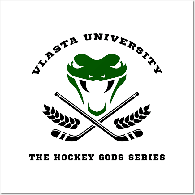 Vlasta University (The Hockey Gods Series) Wall Art by Author Xavier Neal